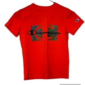 Champion orange short sleeve tee